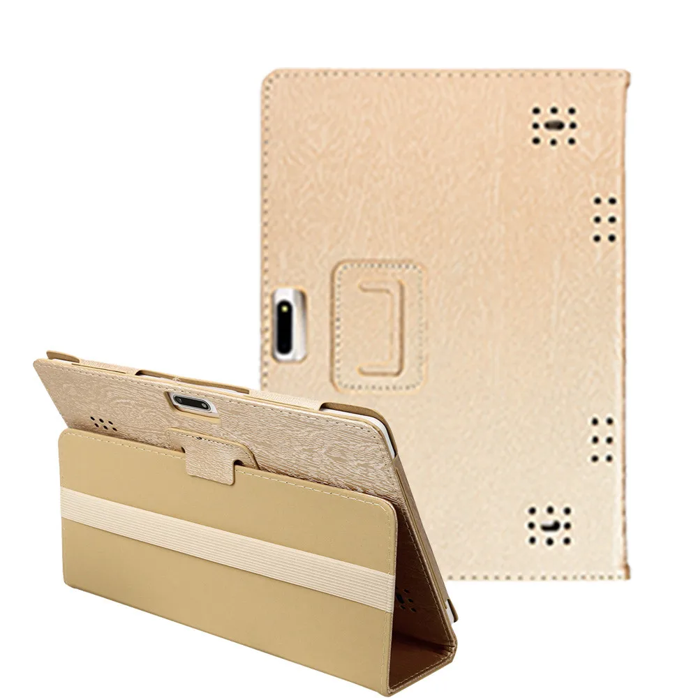 Universal Folio Leather Stand Cover Case For 10 10.1 Inch Android Tablet PC Solid Color Back Protective Shell | Компьютеры и офис