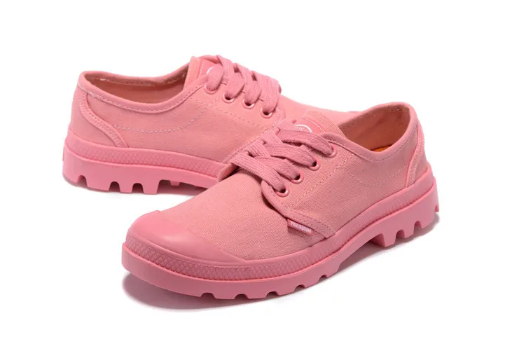 Palladium Pampa Низкий Топ Прекрасный матерчатые женские кроссовки Симпатичные Спортивная обувь повседневная обувь 05579 Размер 36-39