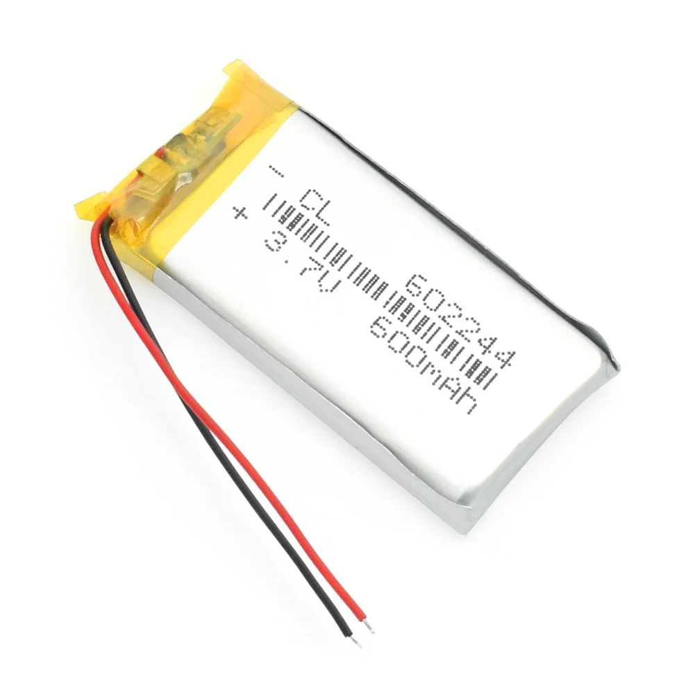 1/2/4 шт./лот 602244 мини литиевые батареи 3 7 v 600 mah литий полимерный аккумулятор замена