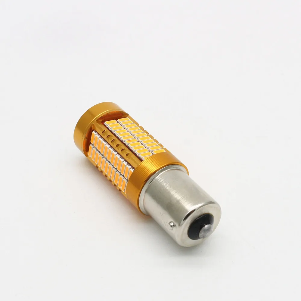 2 шт. Автомобильный Универсальный P21W 1156 BA15S 4014 750lm 106SMD белый 6000K супер яркие