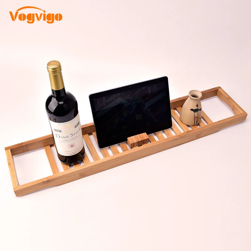 VOGVIGO Bamboo ванная спа многофункциональная Ванна креативная полка для ванной ванна