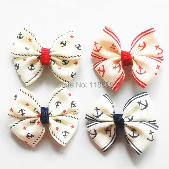 400 шт якорь лук заколки для волос крем бесплатная доставка | Аксессуары одежды