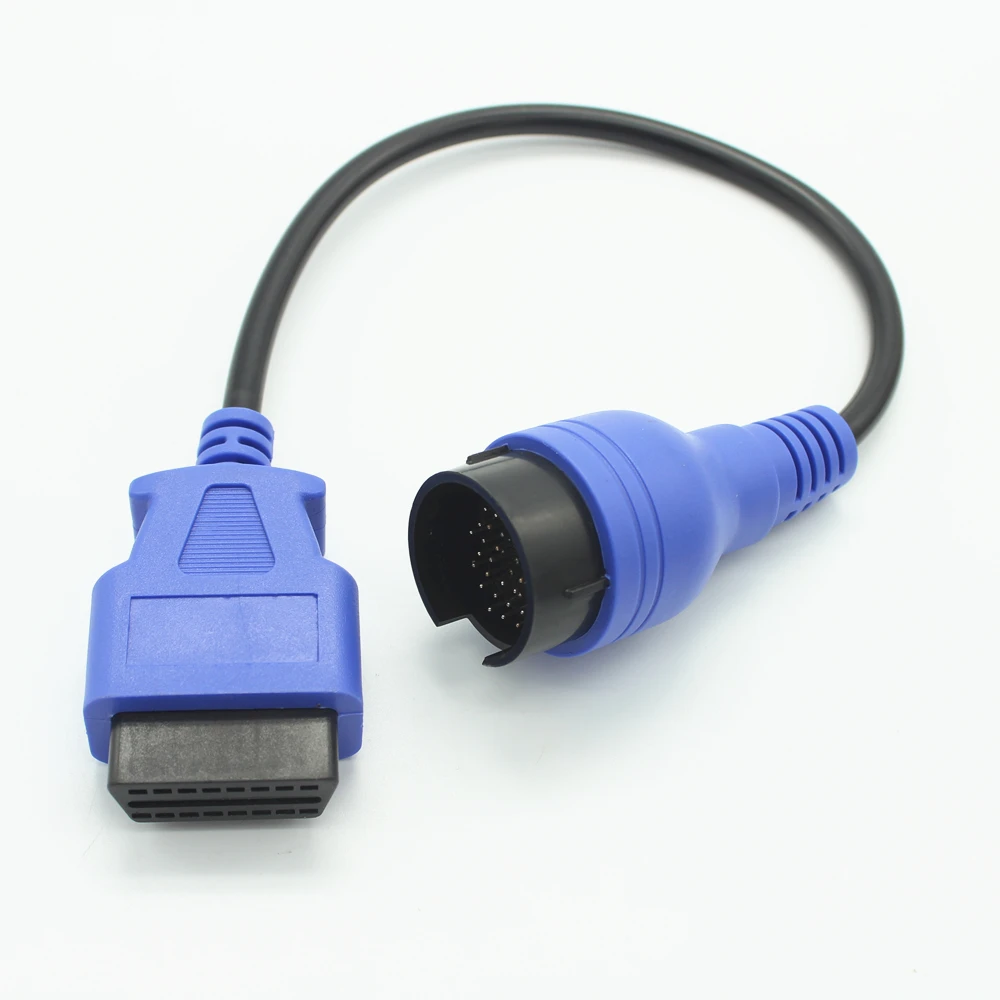 Для Benz IVECO 38Pin кабель OBD2 диагностический адаптер для прибора разъем Диагностический грузовиков Интерфейс кабель сканера OBDII 16PIN