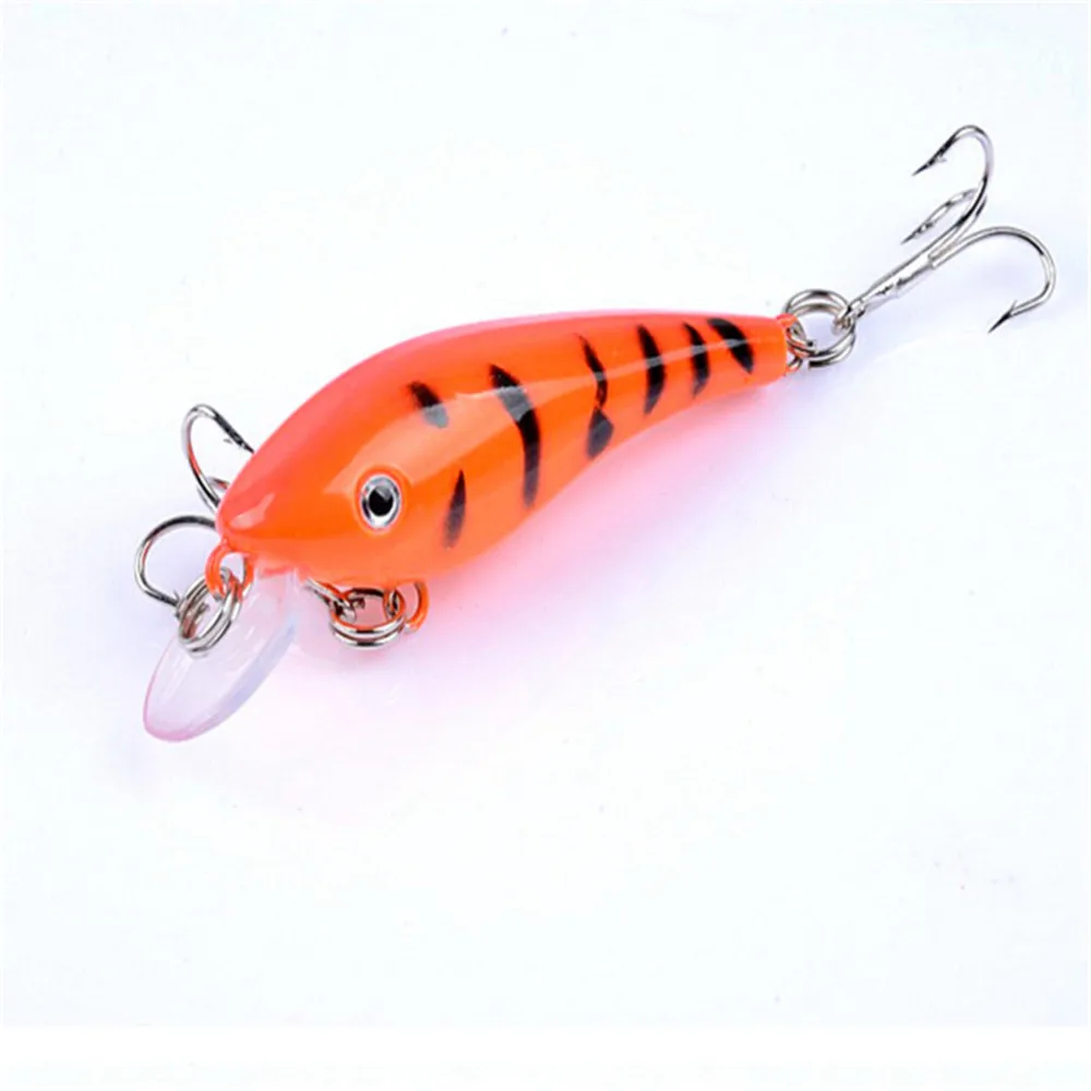 FISHINAPOT 1 шт. приманка для плаванья рыбы 5,7 см 4,5 г искусственная жесткая рукоятка наживка топовая японский воблер мини рыболовный воблер приманка - Цвет: 09