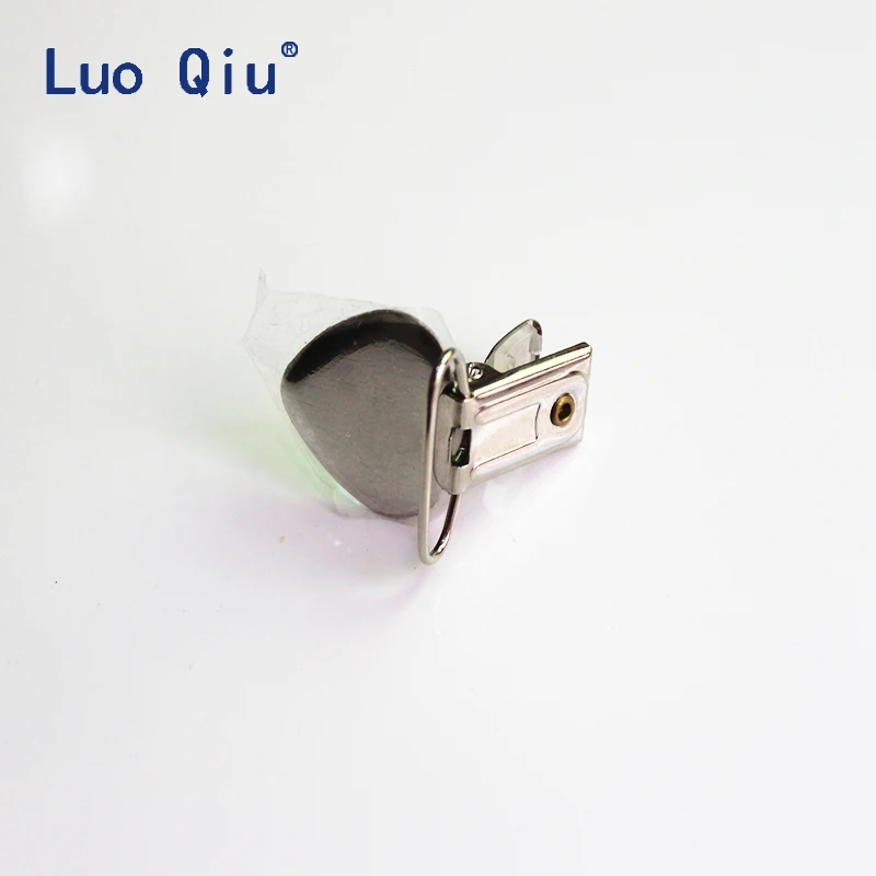 30 шт эмалированные металлические зажимы на подтяжках для детских пустышек