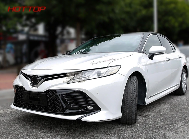 Для Toyota Camry внешняя хромированная решетка из АБС-пластика изменить Передние решетки блестящая Передняя сетка декоративная решетка Центральная решетка