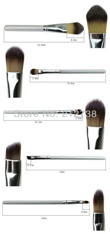 Женская Кисть для макияжа из высококачественной козьей шерсти профессиональный