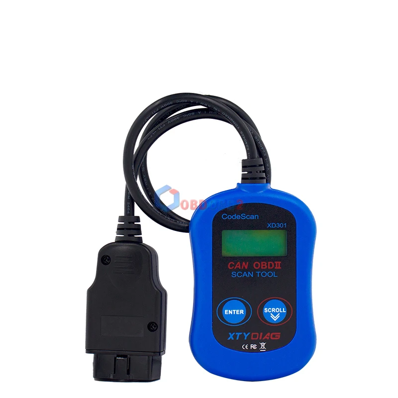 OBD2 OBDII EOBD сканер xtydiag XD301 автомобиля код читателя тестер данных scan инструмент