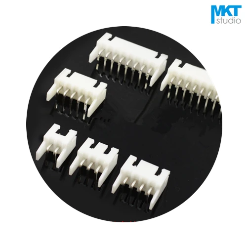 

1000Pcs XH 2.54mm Pitch XH2.54 Right Angle Pin Male Box Header Wafer With Fixed Holder 10P