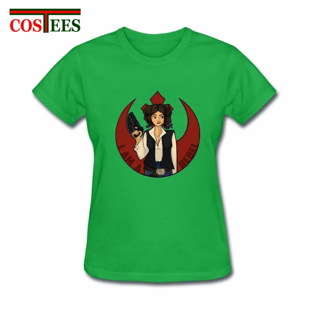 Camiseta/футболки принцессы Leia Rebel Женская Повседневная футболка женская с принтом