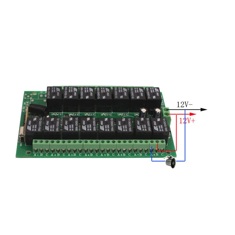 Sleeplion DC 12 В 15 CH 15ch rf Беспроводной Дистанционное управление переключатель Системы