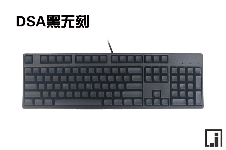 DSA PBT keycap Белый Серый Ретро пустой механическая клавиатура 108 покер|mechanical
