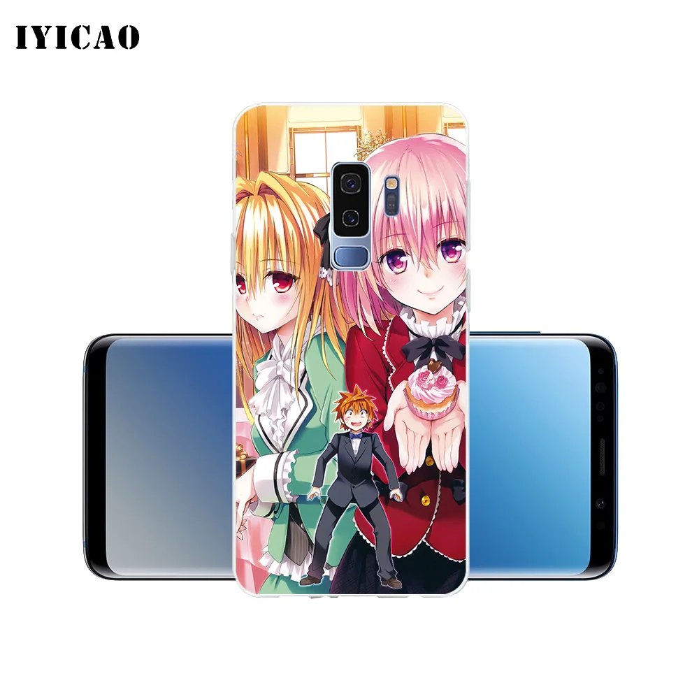 IYICAO To Love Ru Мягкий силиконовый чехол для телефона Samsung Galaxy S10e S10 S9 S8 Plus S7 Edge из