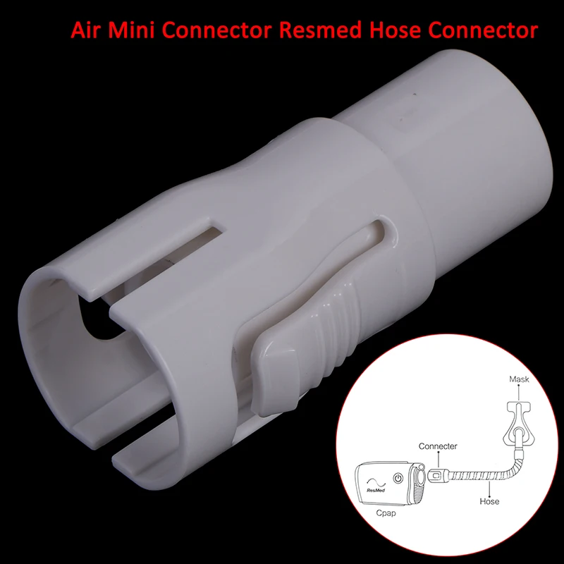 

Brand New 1Pcs Mini PVC Hose Connector For CPAP Tube CPAP Accessories For Air Nasal Masks