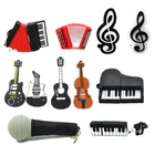 USB флеш-накопитель для музыкальных инструментов, микрофонпианиноФлешка в виде гитары, 4 ГБ, 8 ГБ, 16 ГБ, 32 ГБ, 64 ГБ