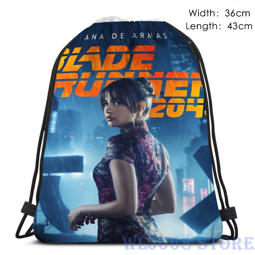 Сумка на плечо с забавным графическим принтом для женщин Ana De Armas Blade Runner постер