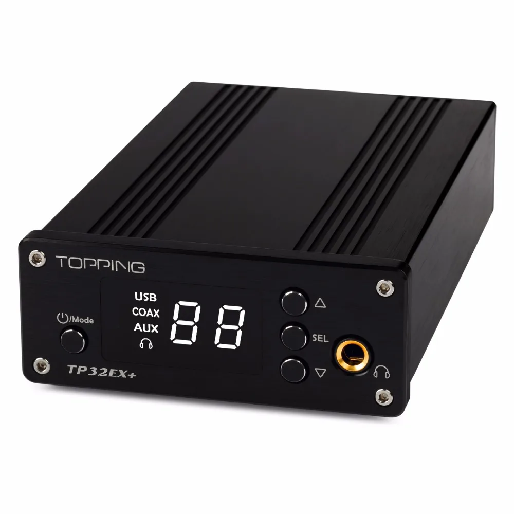 Новый Топпинг TP32EX + аудио предусилитель Портативный цифровой Hi-Fi Мощность USB DAC
