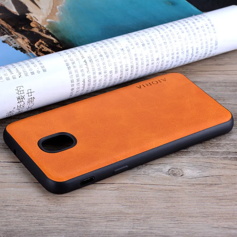 Чехол для samsung j4 j6 j7 prime plus j3 2018 j2 pro j5 2016 coque роскошный винтажный кожаный чехол