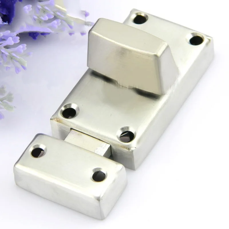 Ручка из нержавеющей стали защелка болт дверная для дома ванной комнаты двери KF492