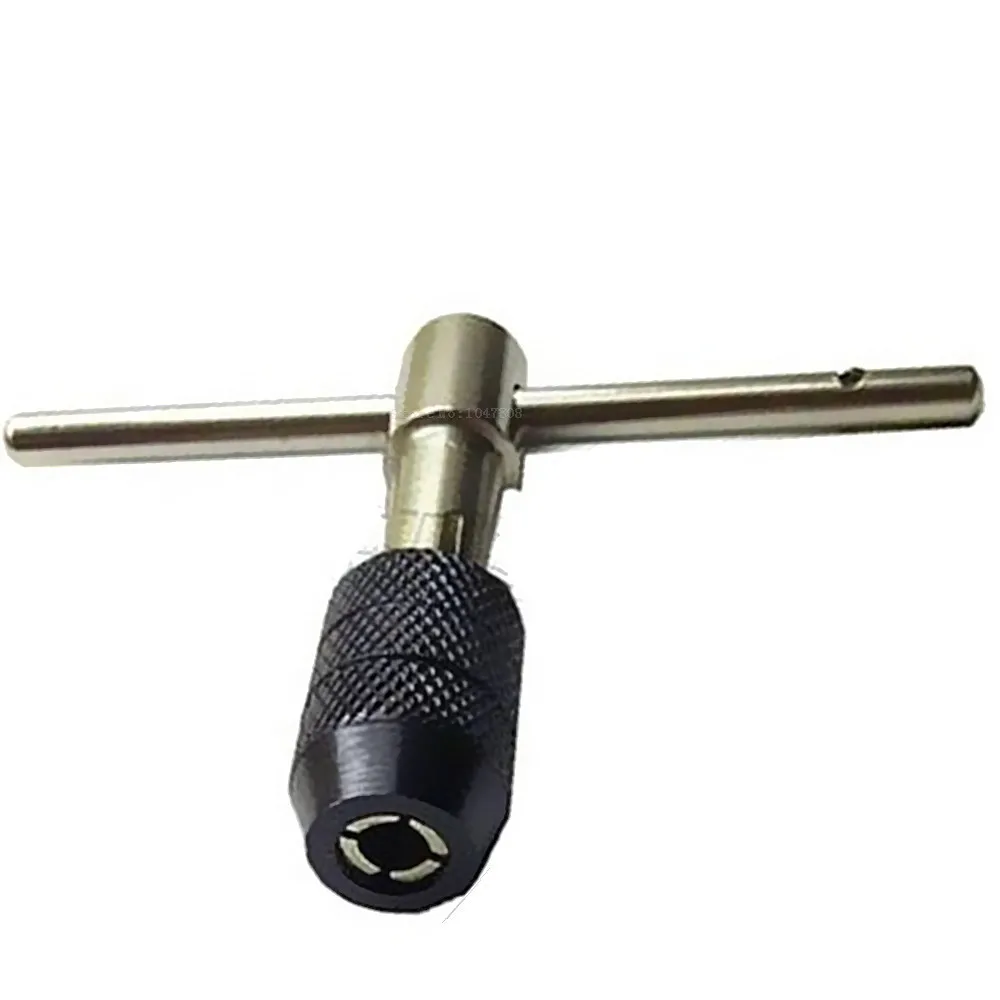 M3-M6 1/8&quot-1/4&quot T-Handle Reversible Ratchet Tap Wrench Tapping Threading Tool Hand T Shaped Handle Plug Screw | Инструменты