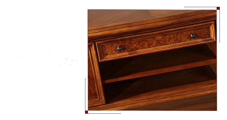 Американский кантри древесины корпуса аудио-с кабинет гостиная простой