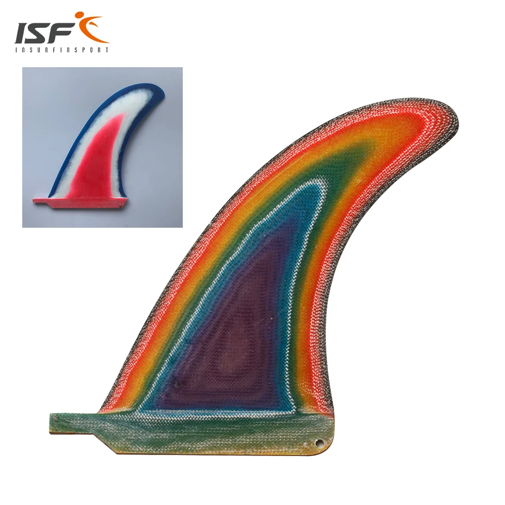 6-10 дюймов стекловолокно цвет Лонгборд fin quilhas de prancha de surf fin весло доска fin sup fin 1 шт