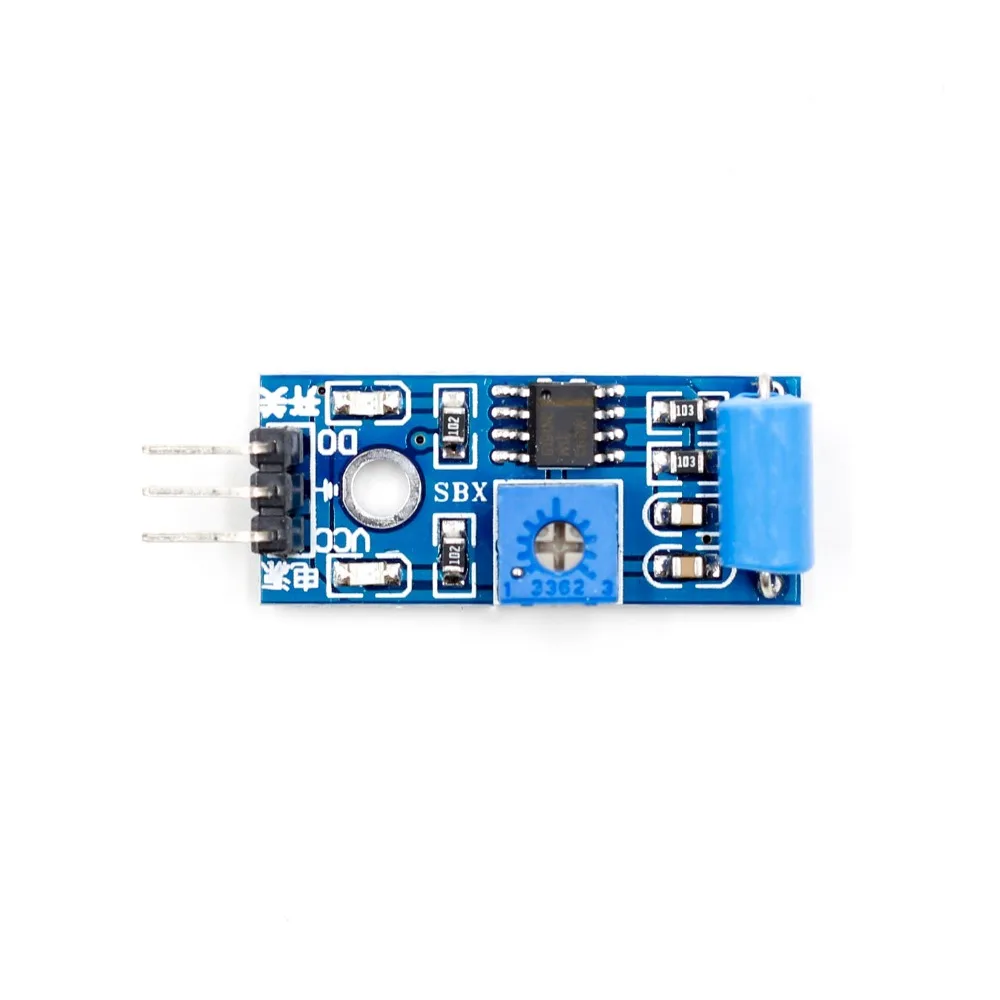 Normally Closed Vibration Sensor Module for Alarm System DIY Smart Vehicle Robot Helicopter Airplane Aeroplane | Электронные
