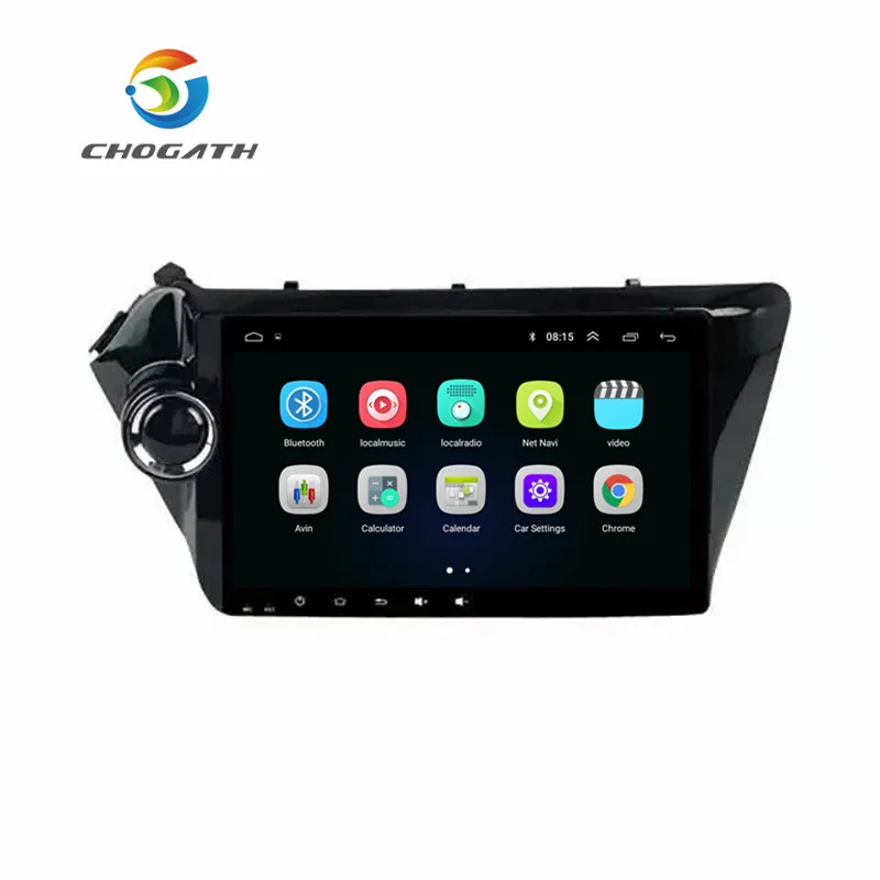 ChoGath четырехъядерный ОЗУ 1 ГБ 9 дюймов Android 8 автомобильный gps навигатор для Kia RIO/K2