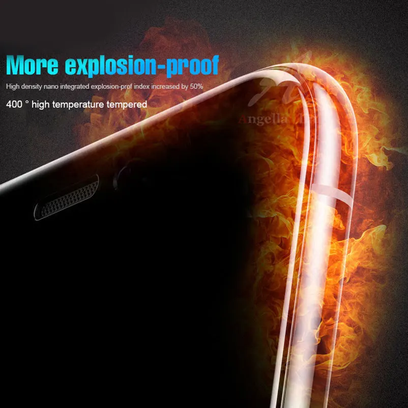 Закаленное стекло 9D с закругленными краями для iPhone 11 11R Pro Xs Max XR 7 8X10 6 6s plus 9H защита