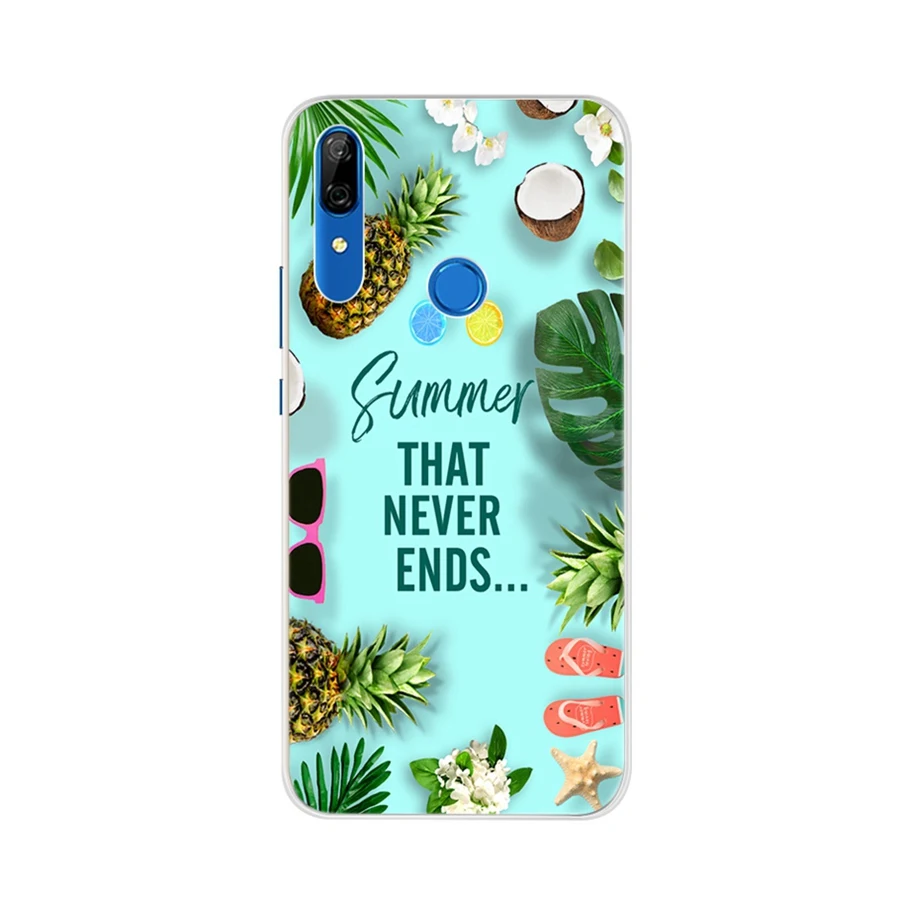 For Huawei P Smart Z Cases Silicone Soft TPU Back Cover Funda huawei psmart p smart huawey Case Phone |