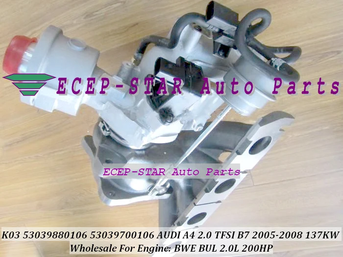 K03 0106 087 53039880106 53039880087 53039700087 06D145701B 06D145701D 06D145701H турбо для AUDI A4 A6 BGB BPJ 2.0L TFSI 220HP|turbo turbo