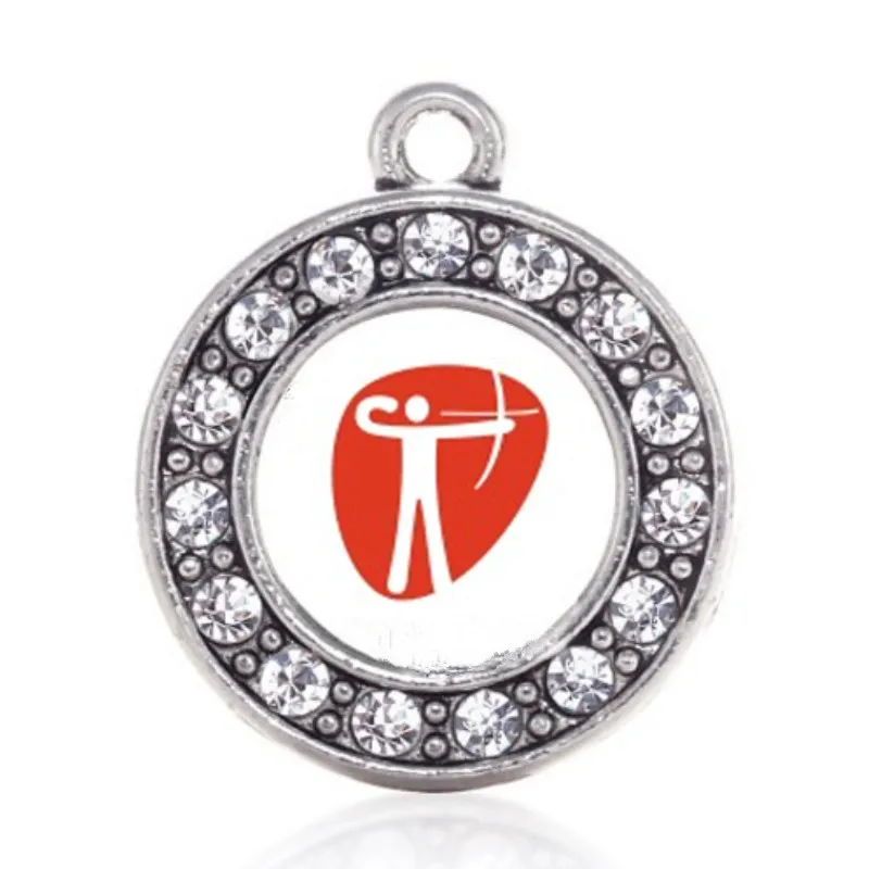 

items archery bow charm jewely