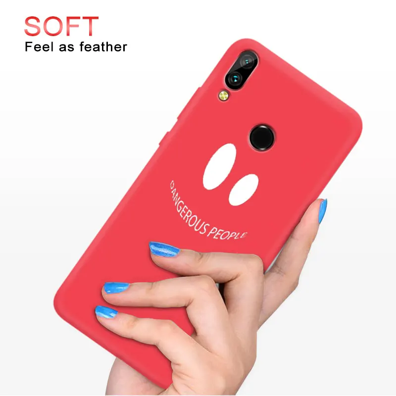 Для Huawei Y5 Y6 Y7 Prime Y9 2017 2018 2019 Enjoy8 задняя крышка с рисунком силиконовый чехол для Honor 9