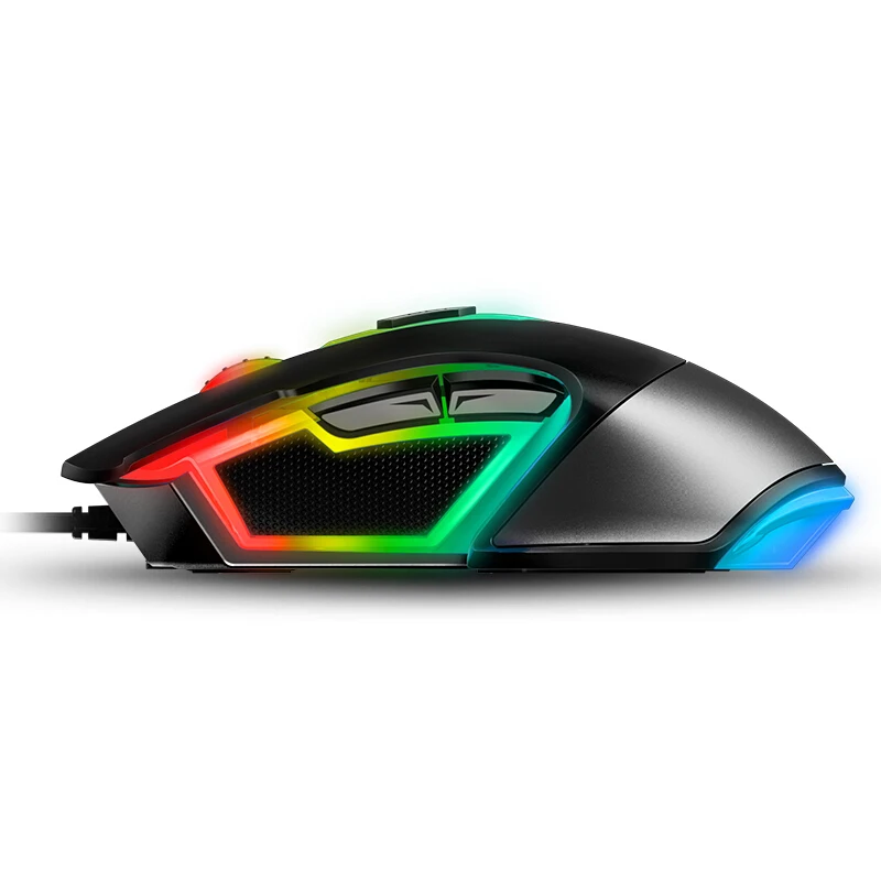 Оригинальная оптическая игровая мышь Rapoo V302 проводная с 7 программируемыми