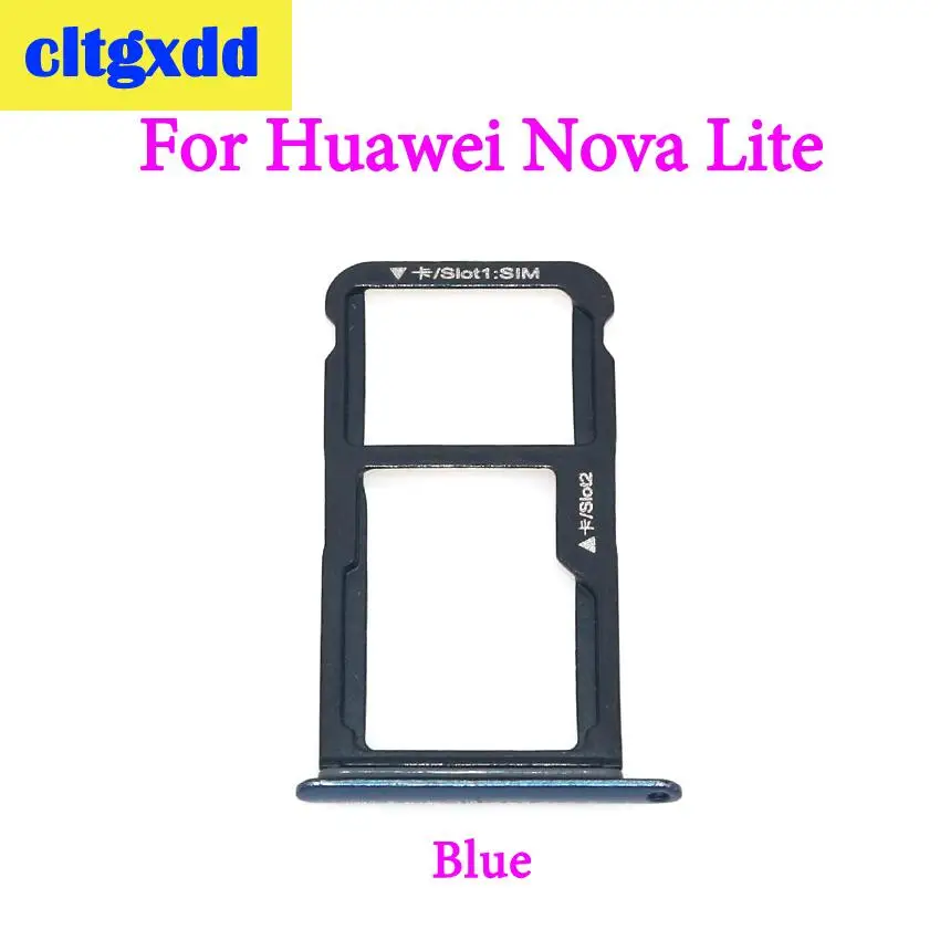 Лоток для SIM-карты cltgxdd гнезда Huawei Nova держатель адаптеры Sim-карт Lite Сменные