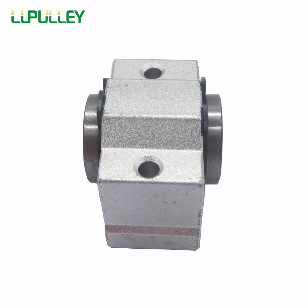 2 шт. блок линейных подшипников LUPULLEY SCV20/25/30UU SC20/25VUU Линейный Корпус подшипника для