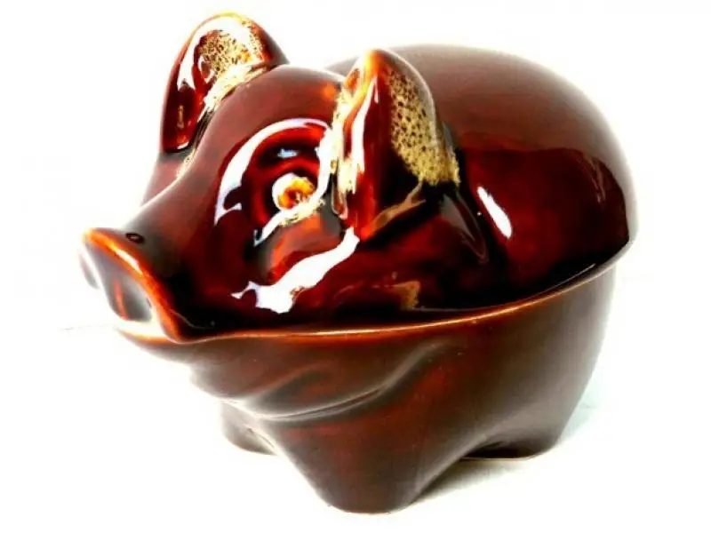 Горшок для запекания SLA FARFOR Хрюша 0 5 л| |