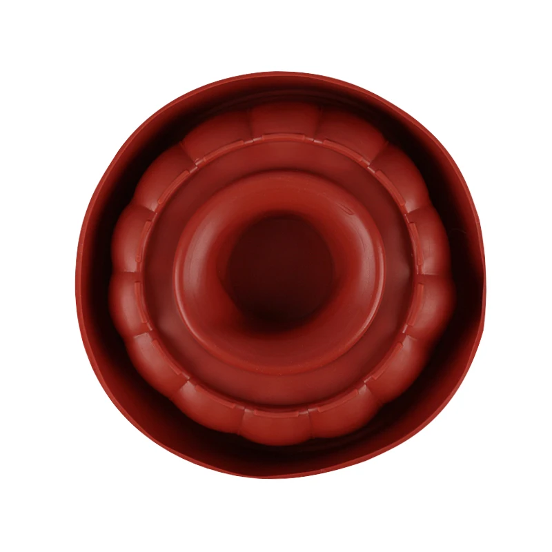 Круглый венок силиконовая форма для выпечки торта мусса десерта коричневого