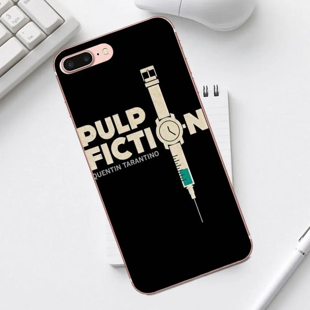 Фильм постер целлюлоза фантастика для iPhone 4 4S 5 5C SE 6 6S 7 8 Plus X XS Max XR Galaxy A3 A5 J1 J3 J5 J7 2017