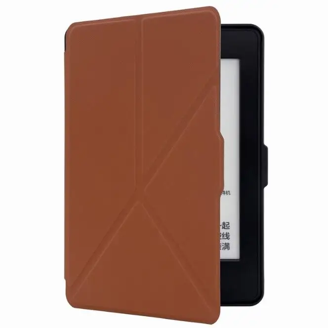 Тонкий умный чехол из искусственной кожи с подставкой для Amazon Kindle Paperwhite123
