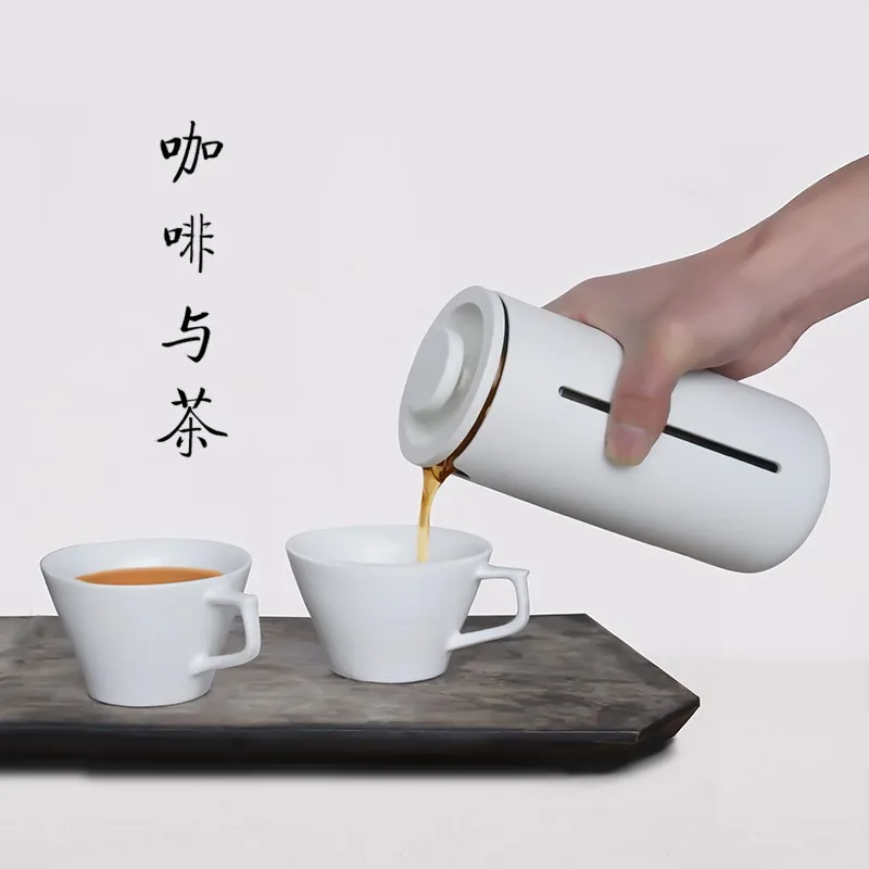 Timemore французский пресс стеклянный портативный кофейник чайник чайный аппарат 450