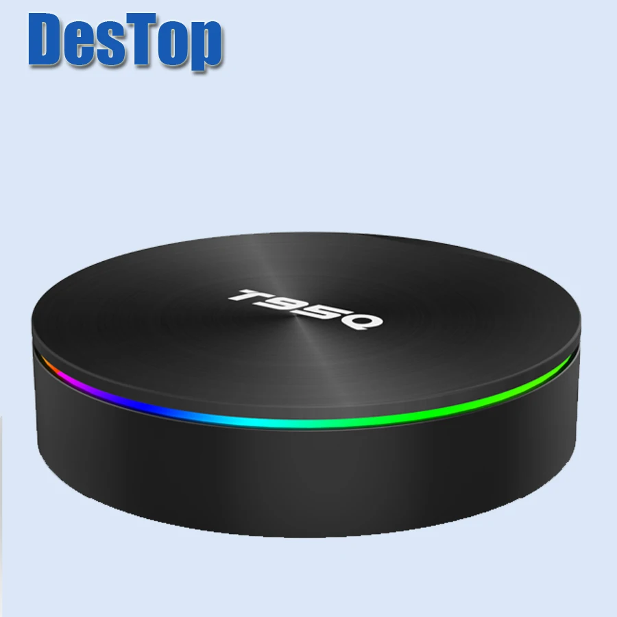 ТВ приставка T95Q 4 ГБ 64 Android 9 0 DDR3 Amlogic S905X2 четырехъядерный 2 ГГц и 5 Двойной Wi Fi BT4.1 100 м