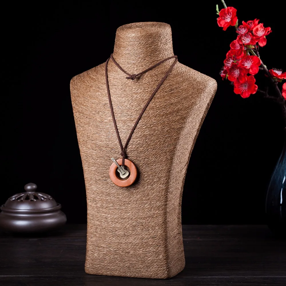 2017 любовь мужчины крупное колье музыка Гитары кулон Модные Винтажные Колье