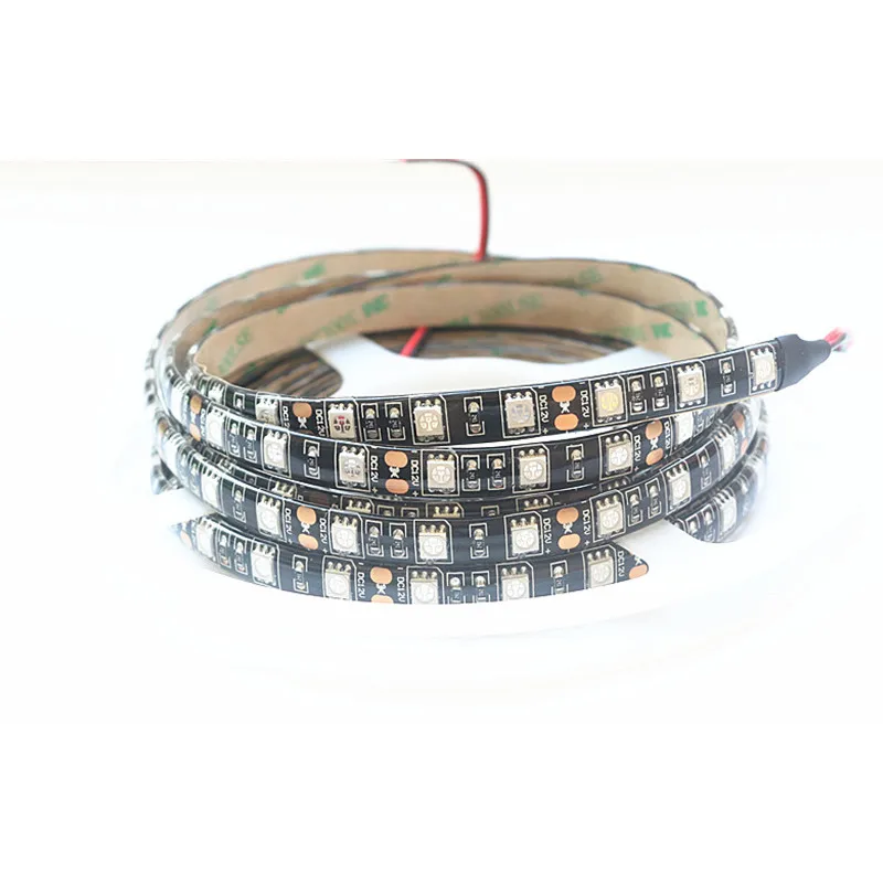 5050 SMD УФ Светодиодные ленты светильник 60 светодиодов/m не водонепроницаемый DC12V