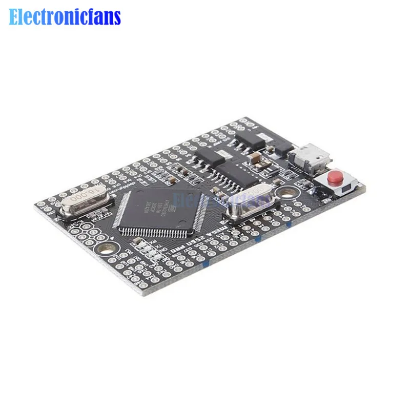 Mega2560 Pro ATmega2560-16AU USB CH340C добавьте CH340G ATMEGA2560-16AU чип с мужской Pinheaders для Arduino Mega2560 плата Модуль гибкий кабель