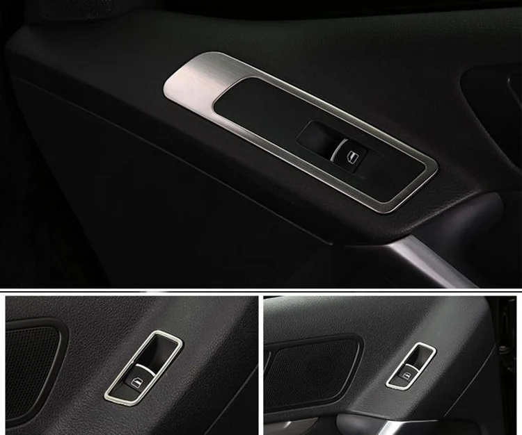 4 шт./лот переключатель подъема из нержавеющей стали светящийся стеклянный