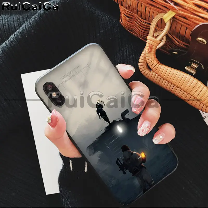 A4 RuiCaiCa Death Stranding Мягкий Силиконовый ТПУ чехол для телефона Apple iPhone 8 7 6 6S Plus X XS MAX 5 5S SE XR сотовые телефоны - Цвет: A4