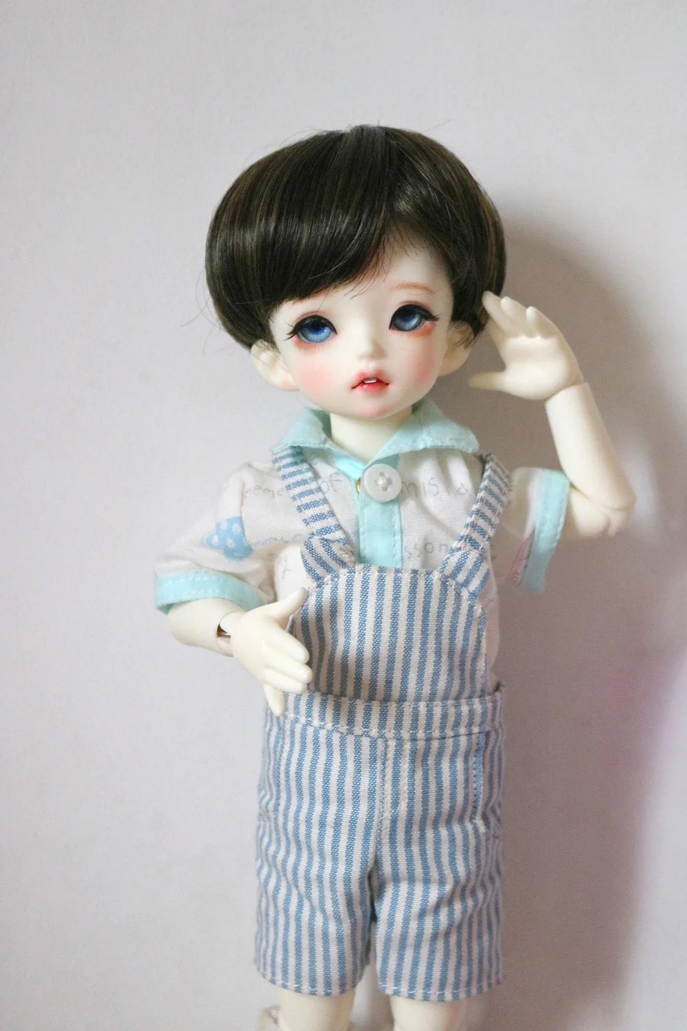 Горячая Распродажа Мода 1/6 1/4 1/3 парик черный BJD кукла парики Высокое качество