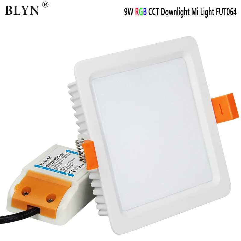 Светодиодный вниз светильник 9 Вт RGB CCT потолочный WI FI 2 4G дистанционное управление