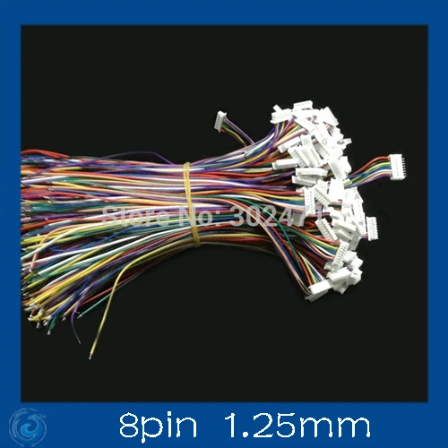 Мини. 8 контактный разъем Micro 1 25 T с проводом x 10 наборов мм|connector ring|connector ddkconnector socket